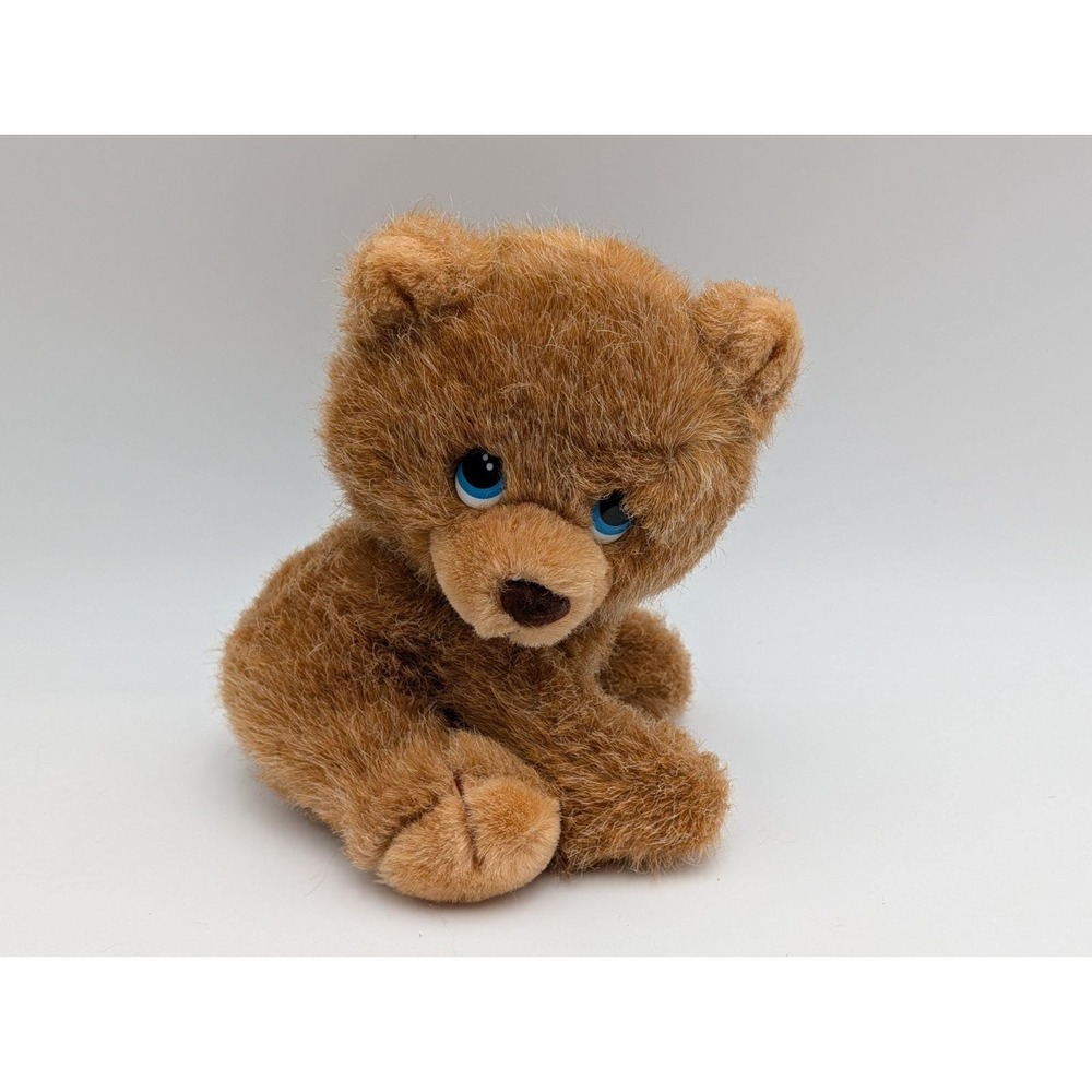 Russ Sandy Bear Plush Brown 8 Inch Stuffed Animal Toy